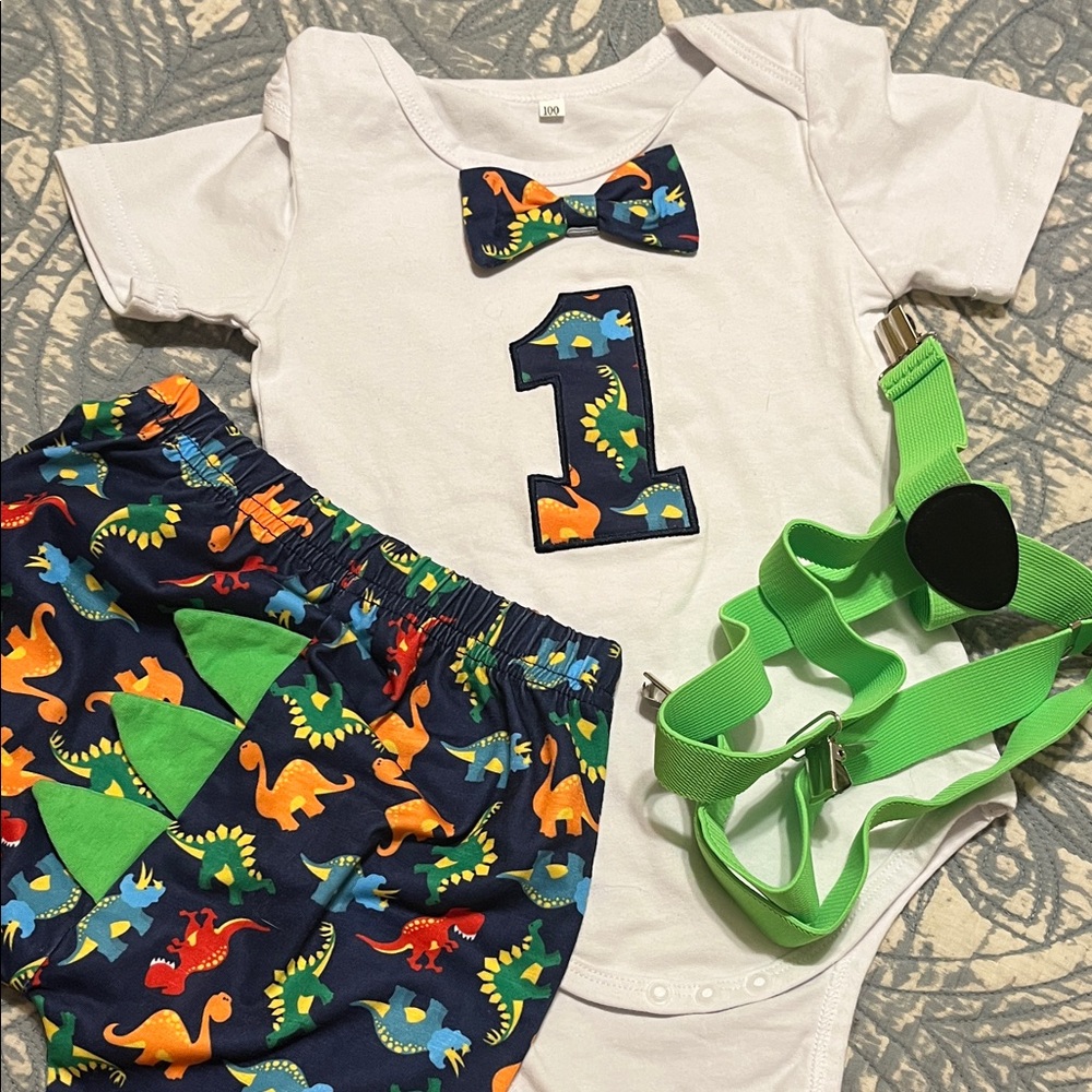 First Birthday outfit.